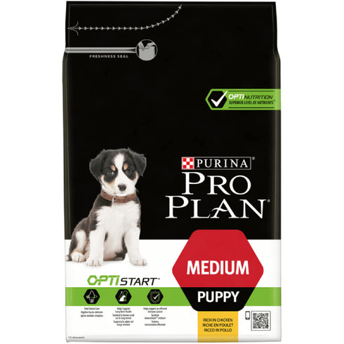Hrana uscata pentru caini Purina Pro Plan Medium Puppy Pui 3kg